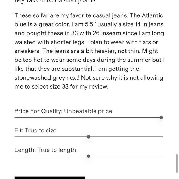 Like new barely worn Quince Bella Stretch relaxed straight jeans size 32. - Picture 15 of 15